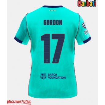 Barcelona Anthony Gordon #17 Tricou Fotbal Replică 2026-27 Barbati Treilea